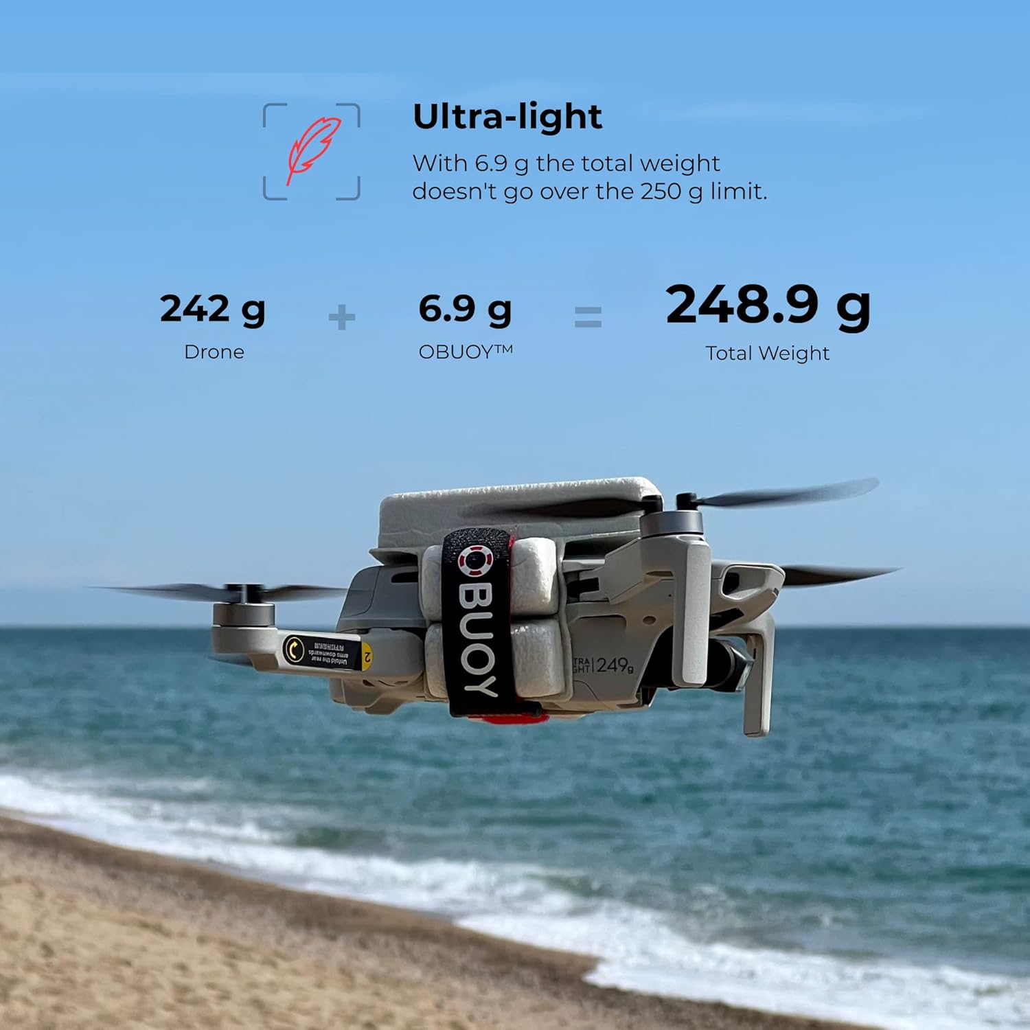 obuoy life jacket for drones