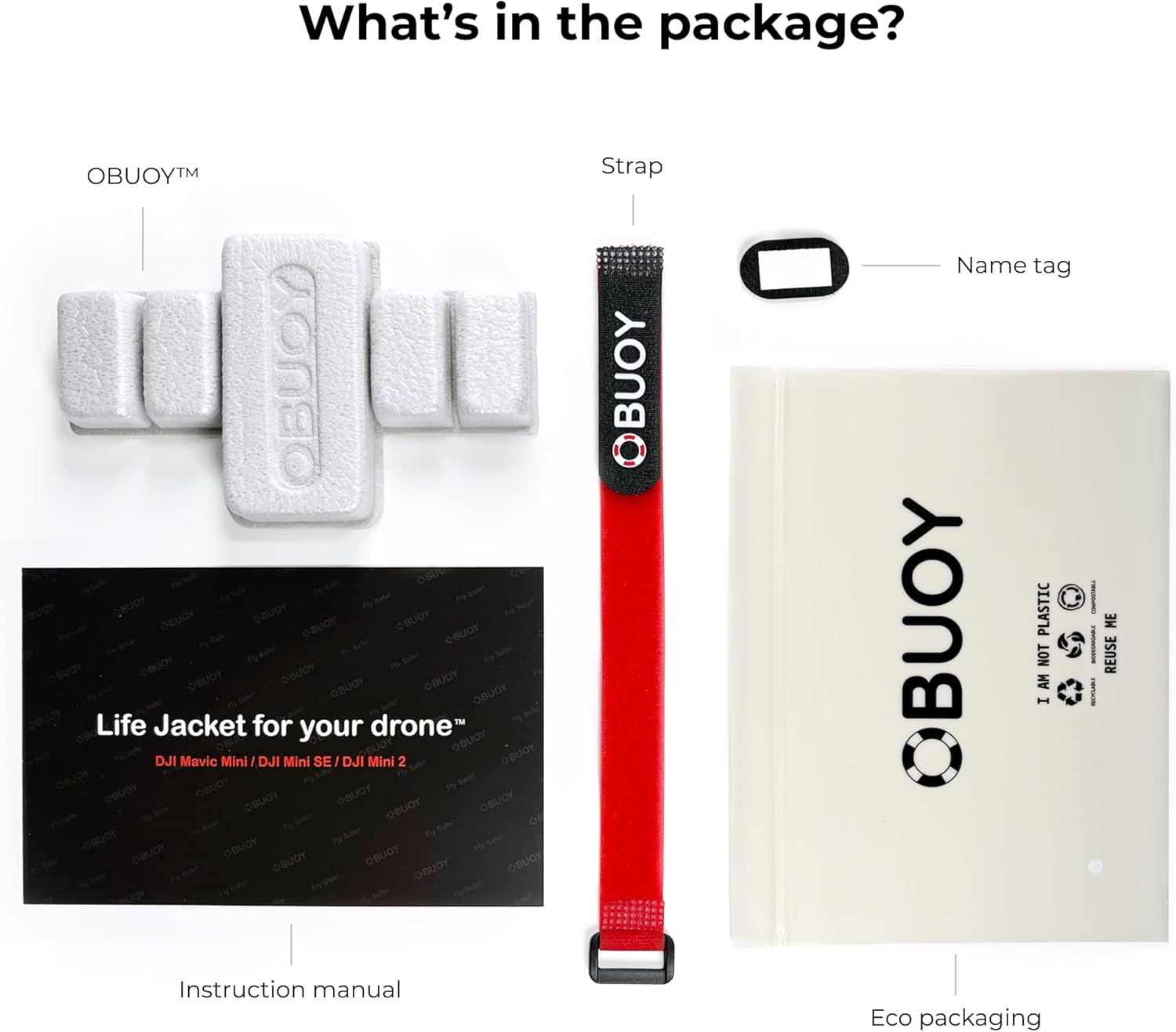 obuoy life jacket for drones